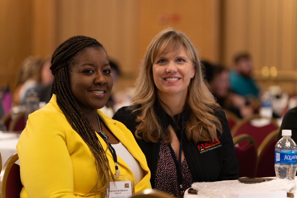 Two TxDLA members at the annual conference